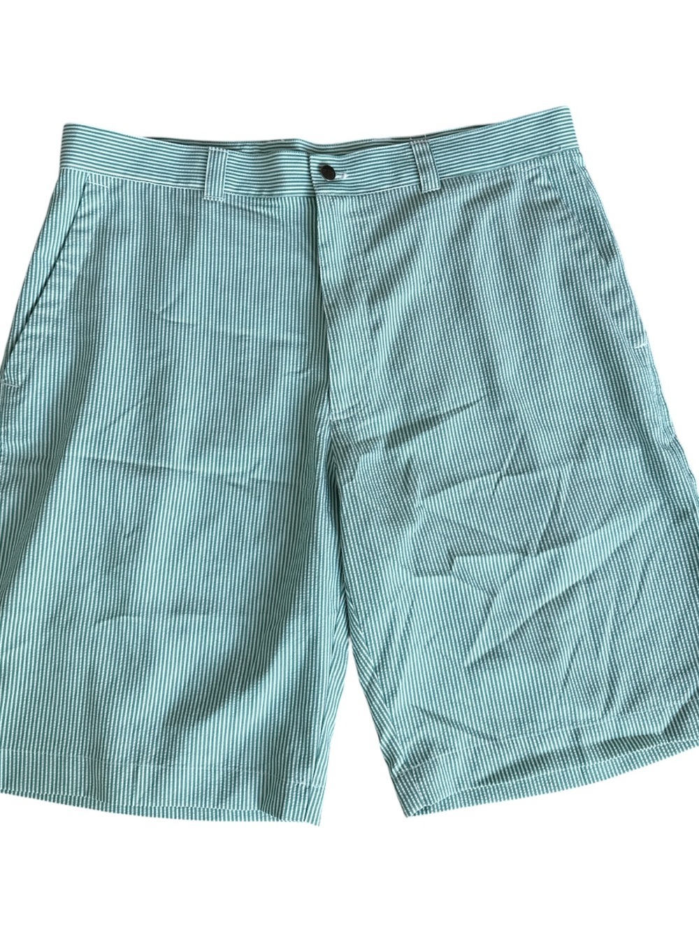 Callaway Green Seersucker Men’s Golf Shorts